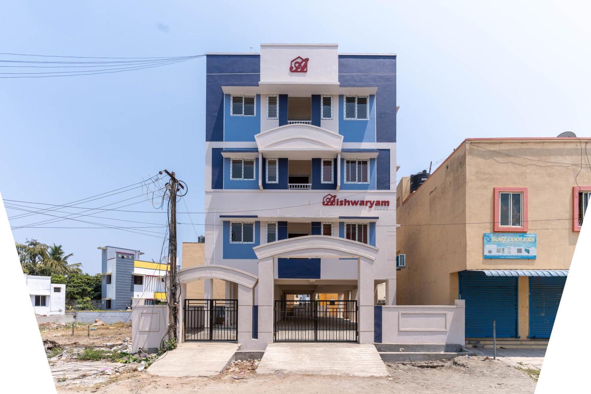 Aishwaryam Service Apartment Madras Buitenkant foto